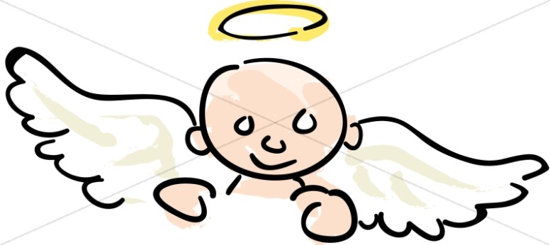 776x346 Nursery Clipart Baby Angel Angel Clipart