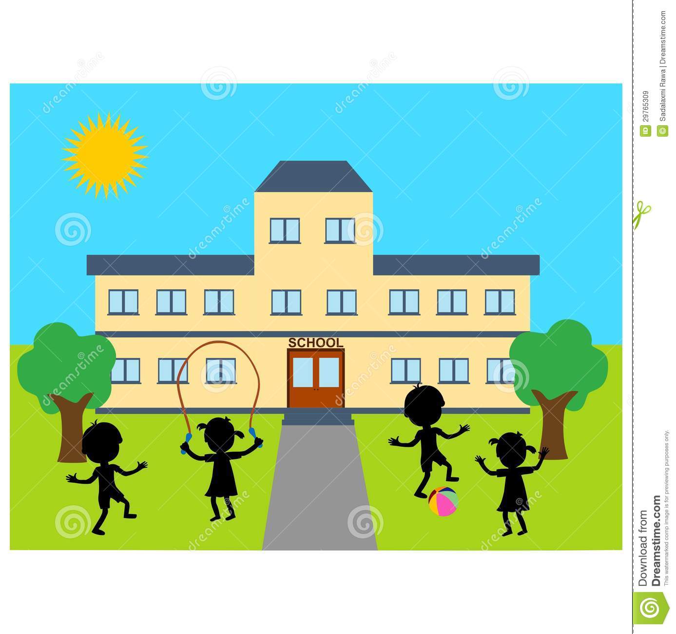 1387x1300 Building Clipart Nursery School