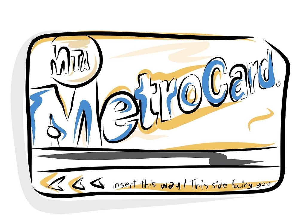 1000x750 New York City Mta Metrocard By Benvess Redbubble