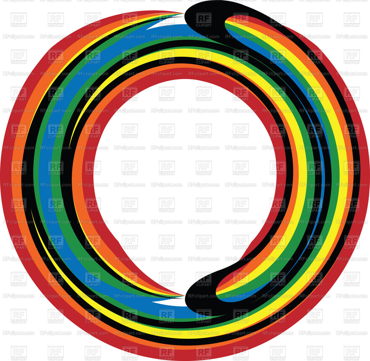 1200x1169 Colorful Grunge Rough Font Letter O Royalty Free Vector Clip Art