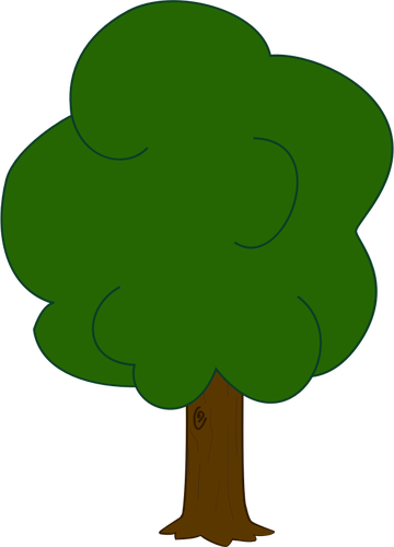 360x500 Oak Tree Clipart