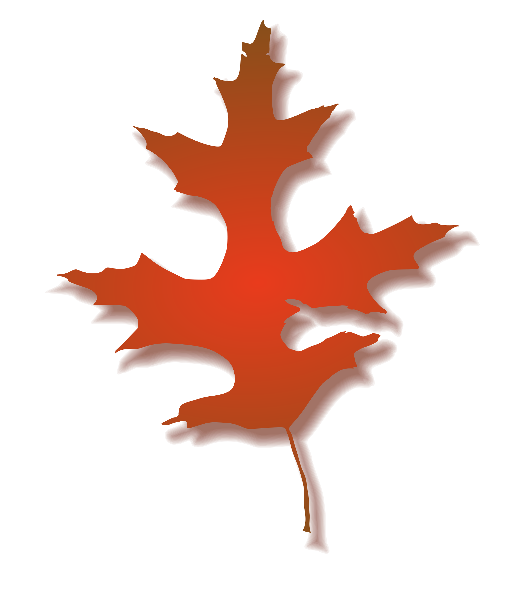 2119x2400 Red Autumn Leaf Clip Art