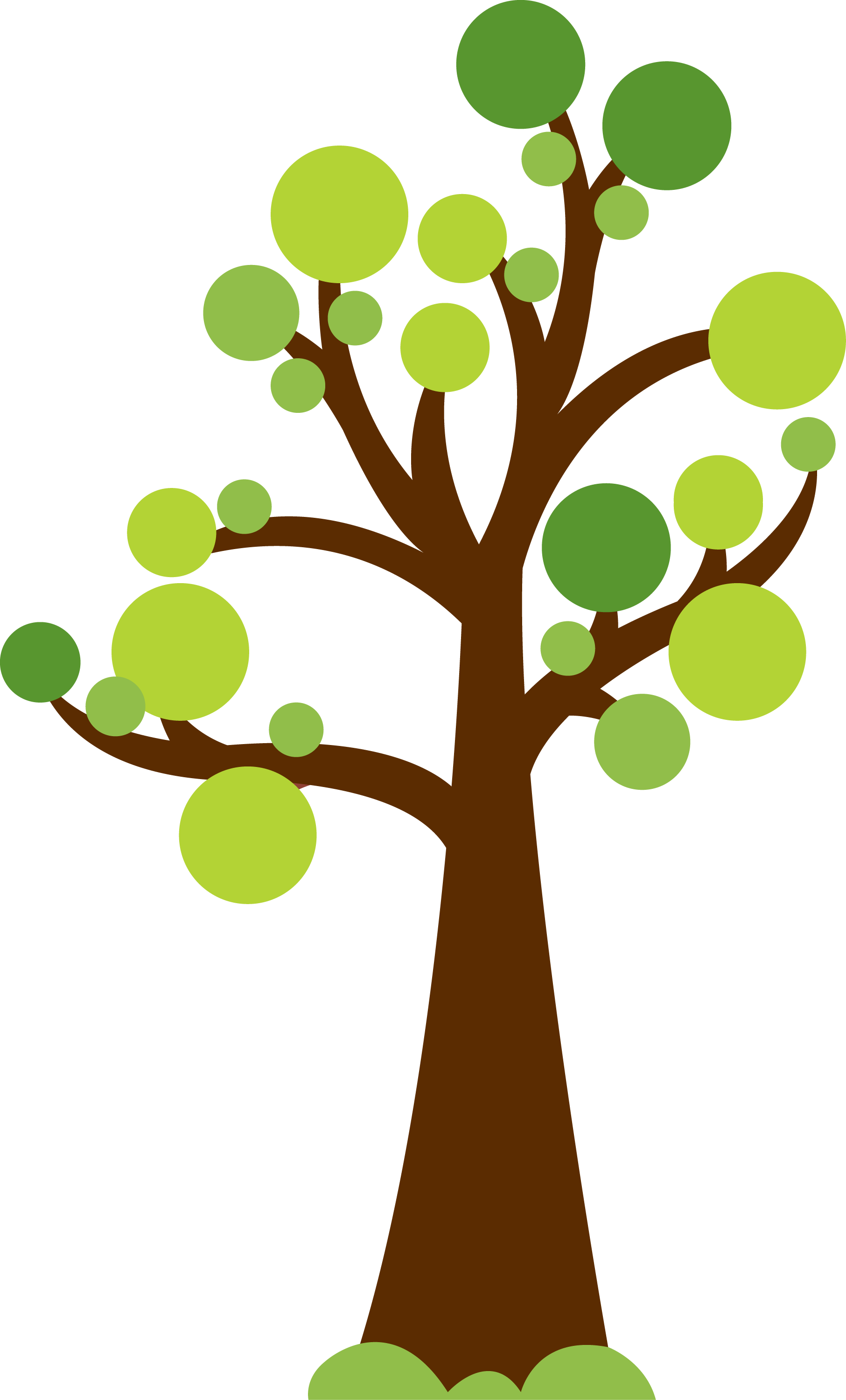 1813x3001 Tree Sweeping Oak Clipart Of Yanhe Clip Art
