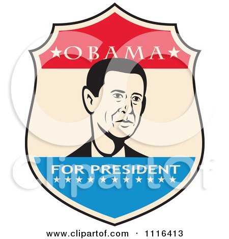 450x470 Royalty Free (Rf) Obama Clipart, Illustrations, Vector Graphics