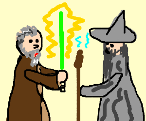 300x250 Obi Wan Kenobi Vs Gandalf