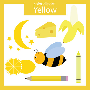 350x350 Color Clip Art Yellow Objects By Thinkingcaterpillars Tpt