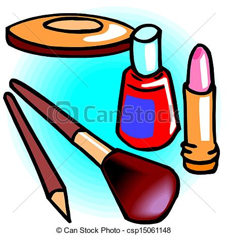 450x464 Makeup Objects, Vector Illustration Eps Vector