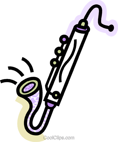 398x480 Oboes Royalty Free Vector Clip Art Illustration Vc107379