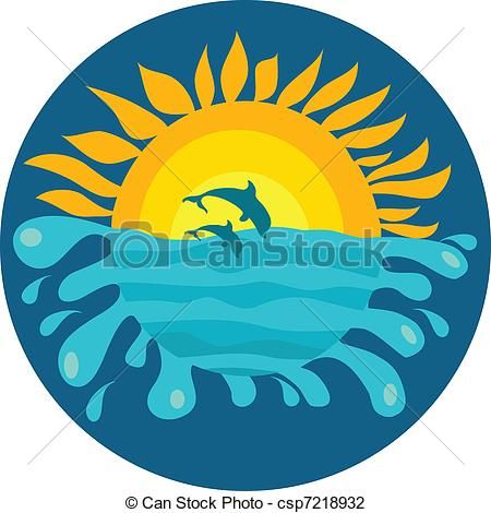 450x470 Pretty Clip Art Of Ocean Ocean