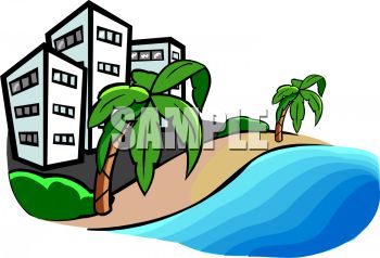350x238 Seaside Clipart Hawaii Beach