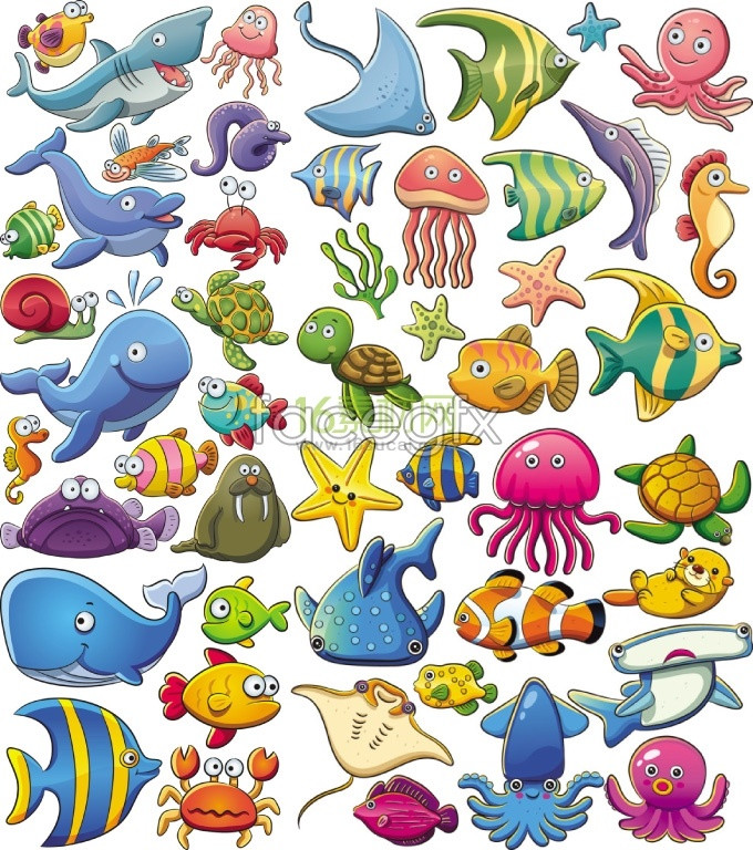 680x768 Clip Art Under The Sea Under The Sea Clipart Package Ocean Theme