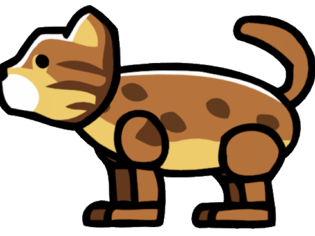 640x480 Ocelot Clipart