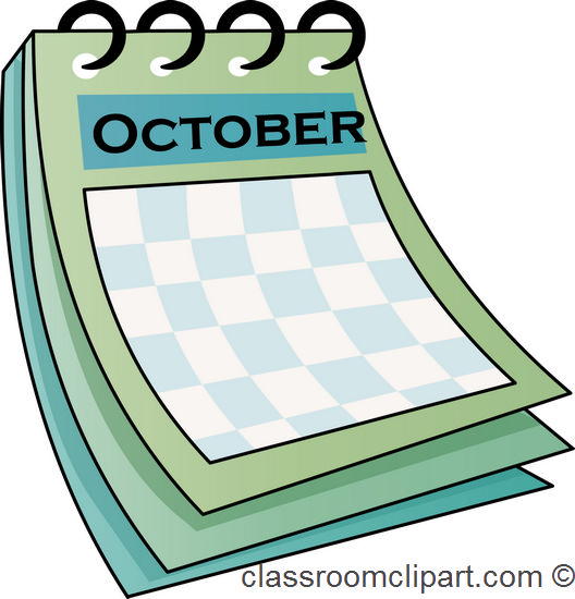 528x550 October Calendar Clipart October Calendar Clip Art Black And White