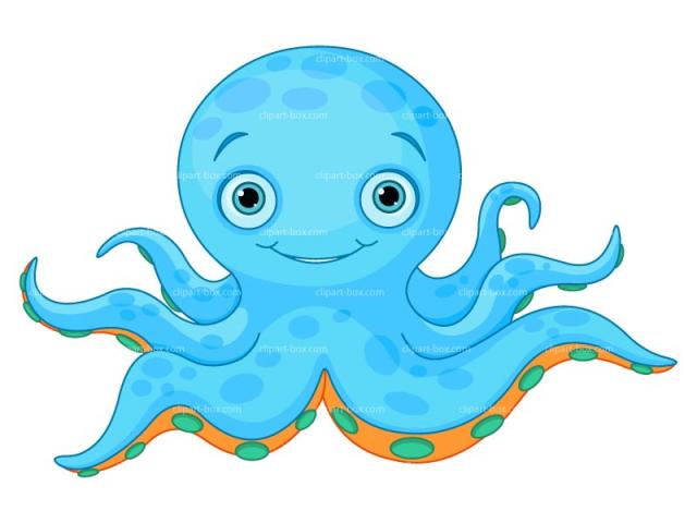 640x480 Octopus Clipart