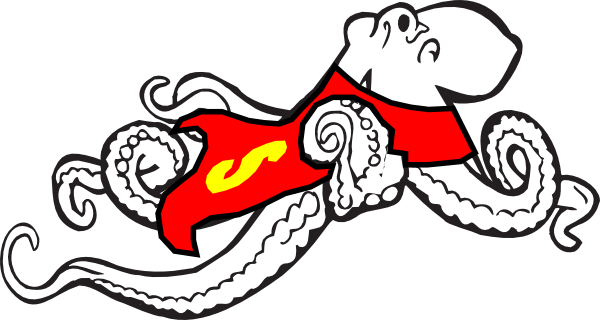 600x320 Super Octopus Clip Art