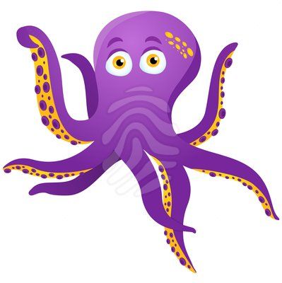 399x400 Beautiful Clip Art Octopus