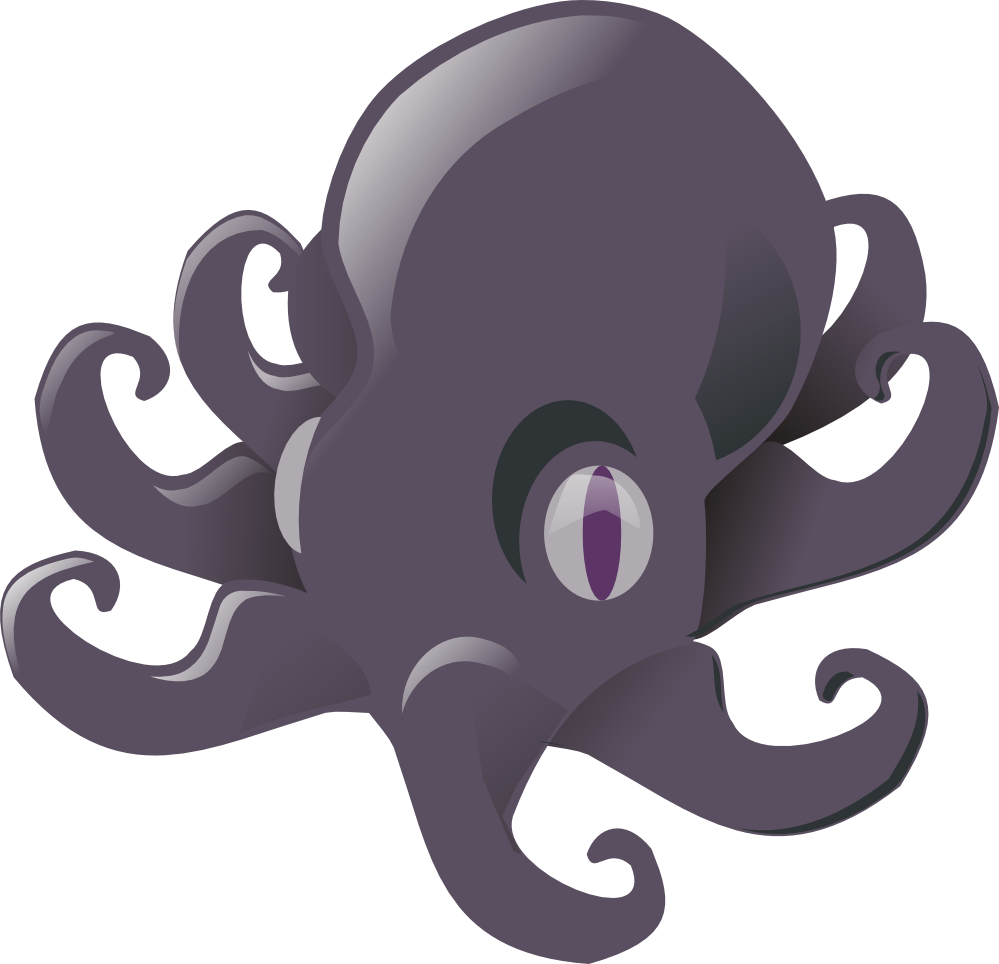 999x964 Clip Art Rg 1 24 Little Octopus Art Clipartist