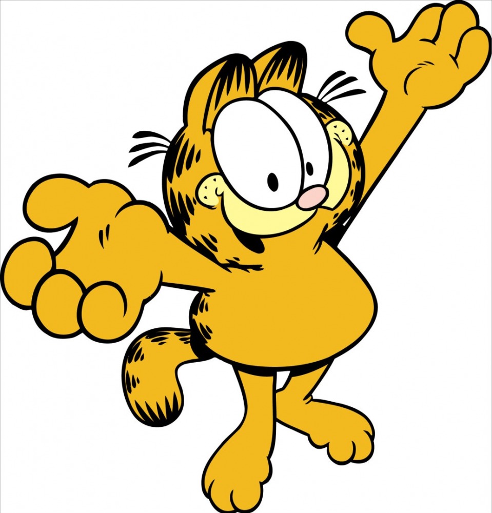 959x1000 Garfield Clipart Hello Free Collection Download And Share