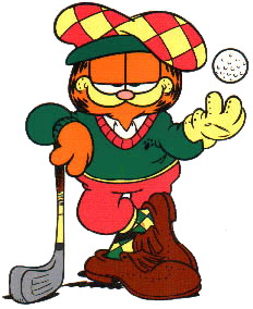 232x284 Garfield Clipart Sport