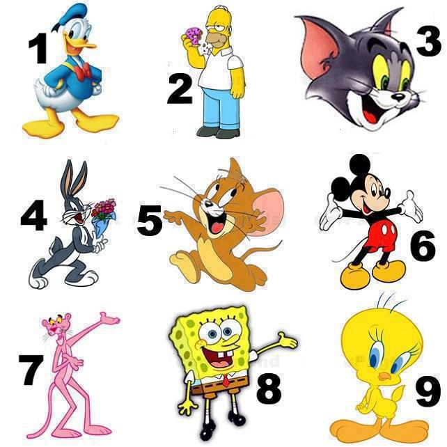 642x642 Famous Cartoon Clipart