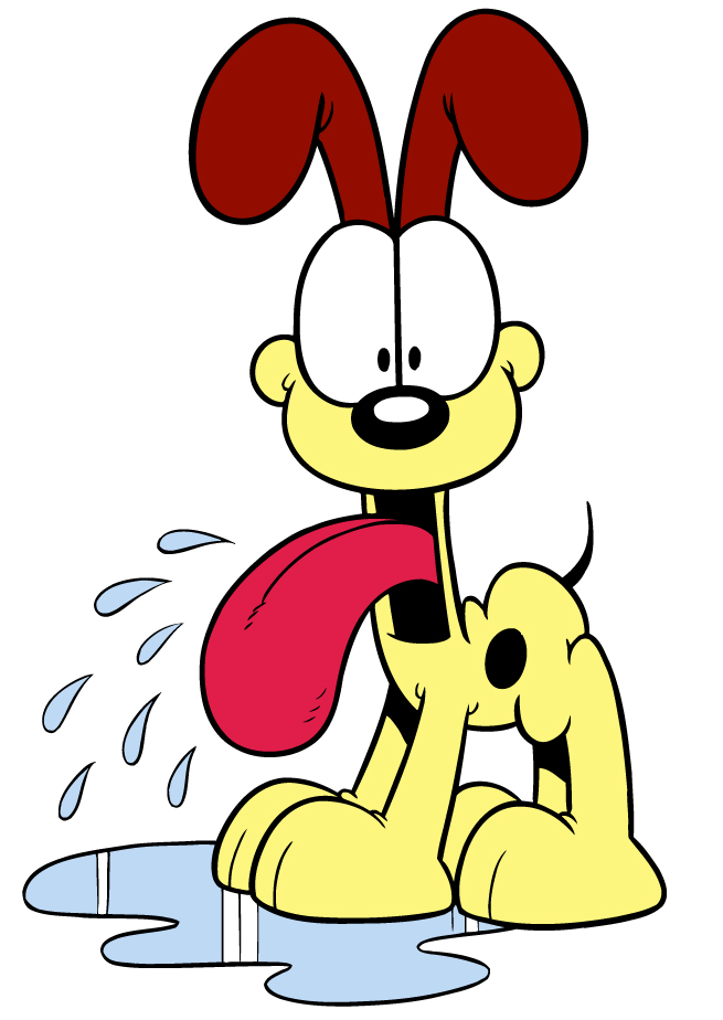 655x924 Odie Clipart