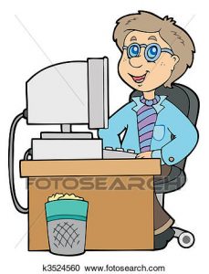 229x300 Office Worker Clipart Clipart Of Cartoon Office Worker K3524560