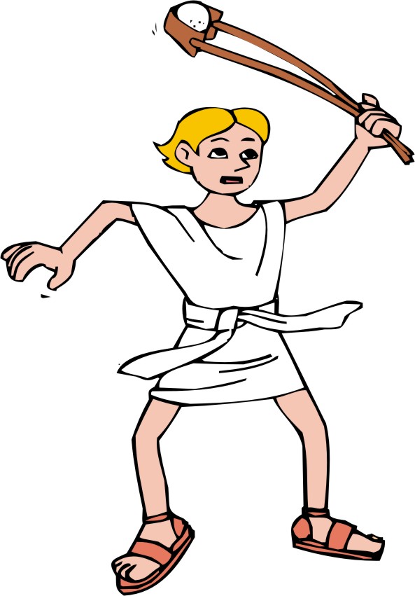 593x851 Goliath Clipart