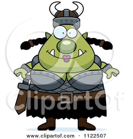 450x470 Cartoon Of A Chubby Ogre Woman