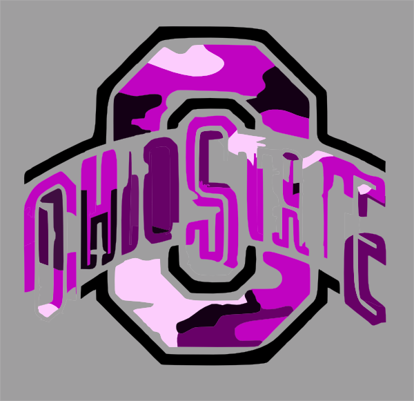 600x581 Ohio State Logo Pink Clip Art