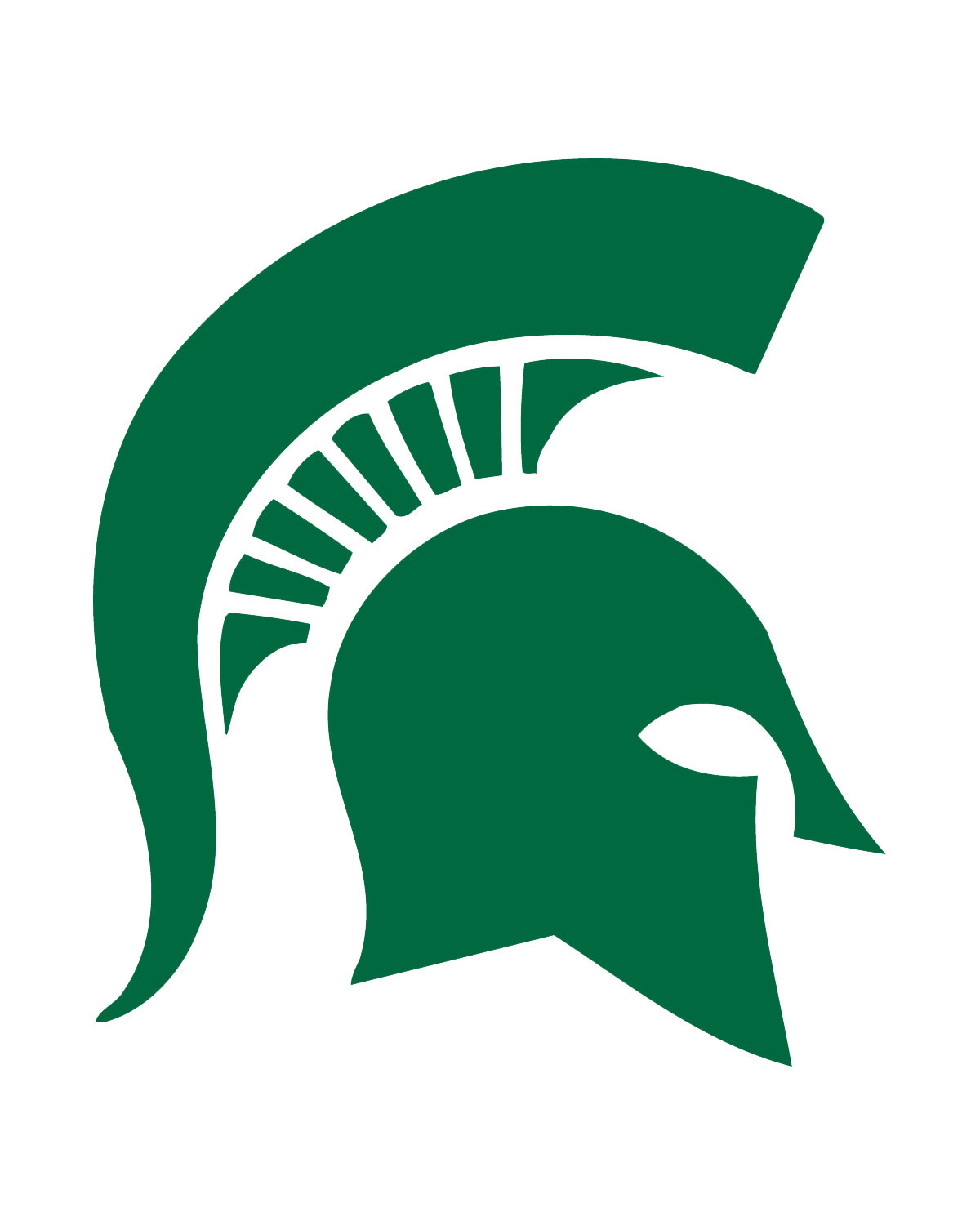 1200x1500 Michigan State Football Clipart