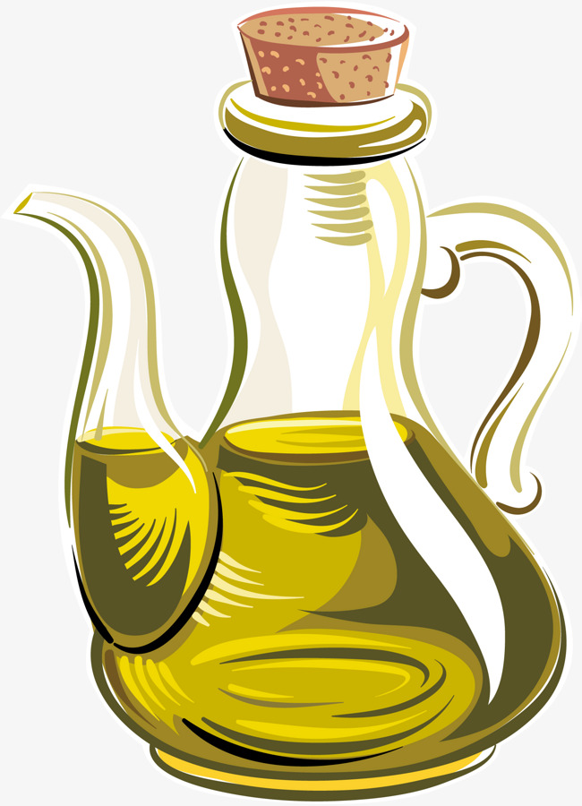 650x900 Cartoon Vector Oil Pot, Olive Oil, Good Oil, Lecythus Png Image