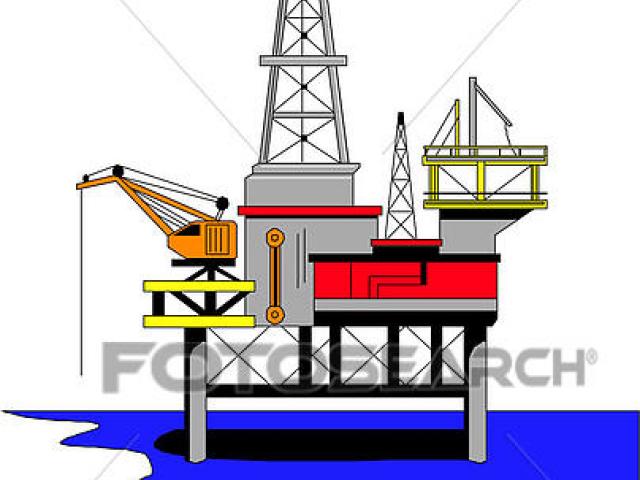 640x480 Oil Rig Clipart