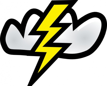 425x342 Free Download Of Thunder Vector Graphics And Illustrations