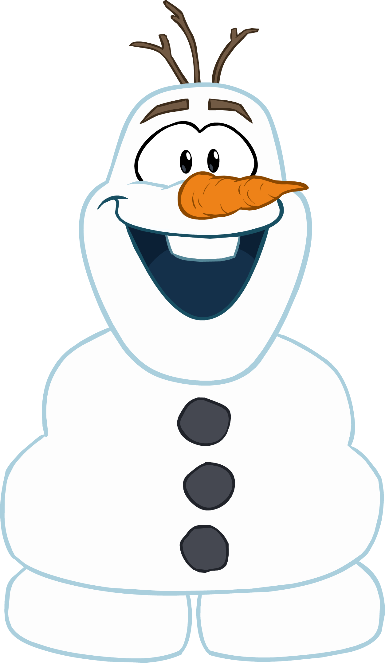 1253x2160 Olaf's Costume Club Penguin Wiki Fandom Powered By Wikia