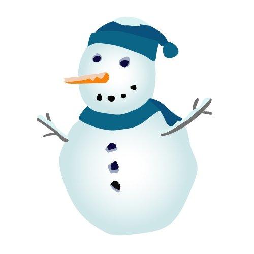 500x500 Snowman Olaf Clipart