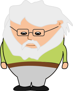 239x300 Old Man Bearded Cartoon Clip Art Download