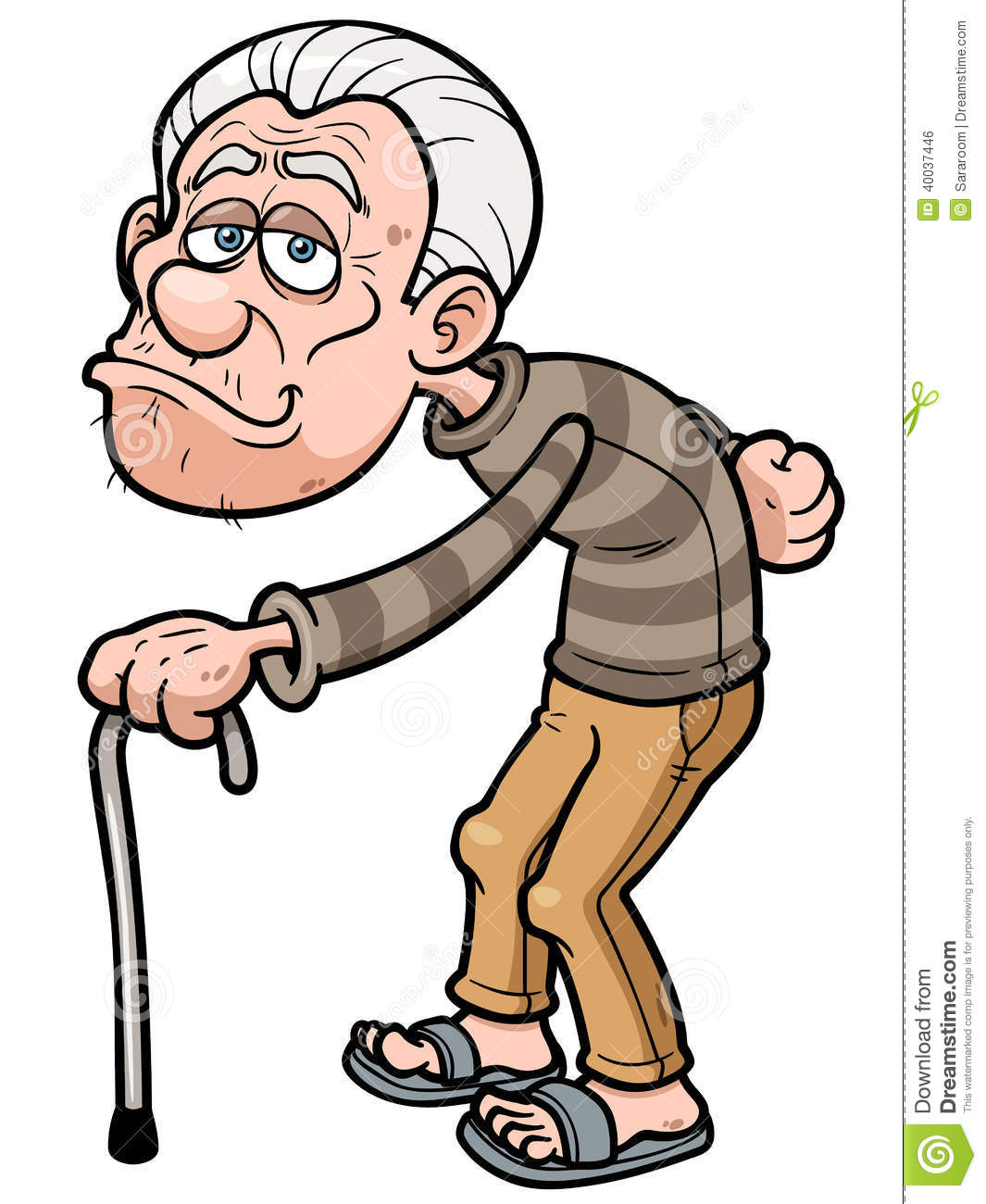 1065x1300 Old Man Cartoon Clipart