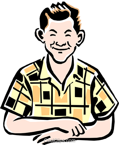 395x480 Old Fashioned Man Royalty Free Vector Clip Art Illustration