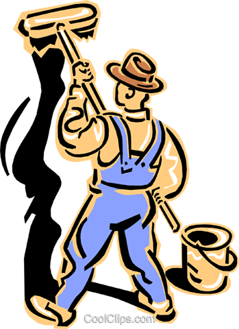 349x480 Old Fashioned Painter