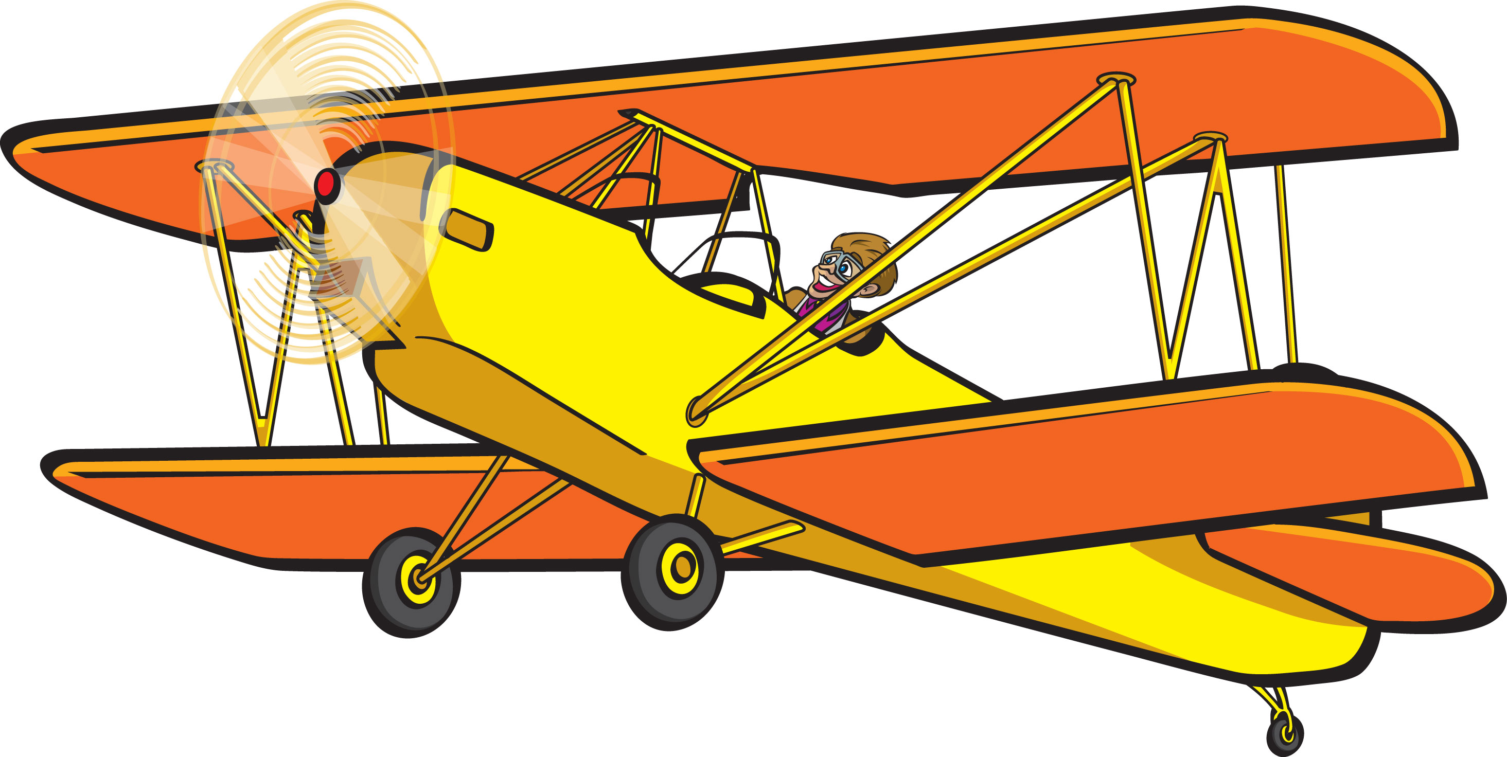 2929x1472 Airplane Clipart Old Fashioned