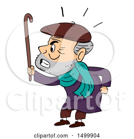 450x470 Royalty Free (Rf) Old Man Clipart, Illustrations, Vector Graphics