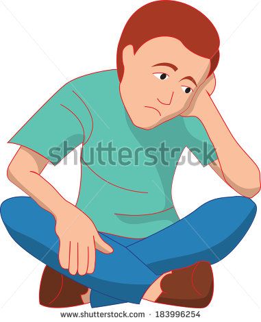 381x470 Fresh Sad Man Clip Art