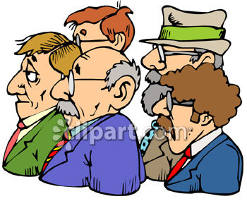 350x285 Group Of Businessmen Clip Art