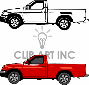300x285 Pick Up Truck Black And White Clipart