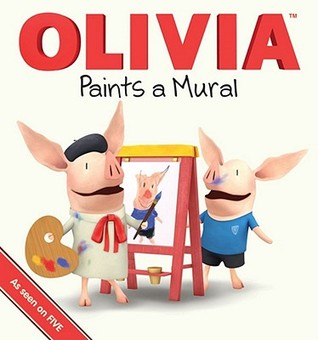 318x340 Olivia Paints A Mural By Ian Falconer