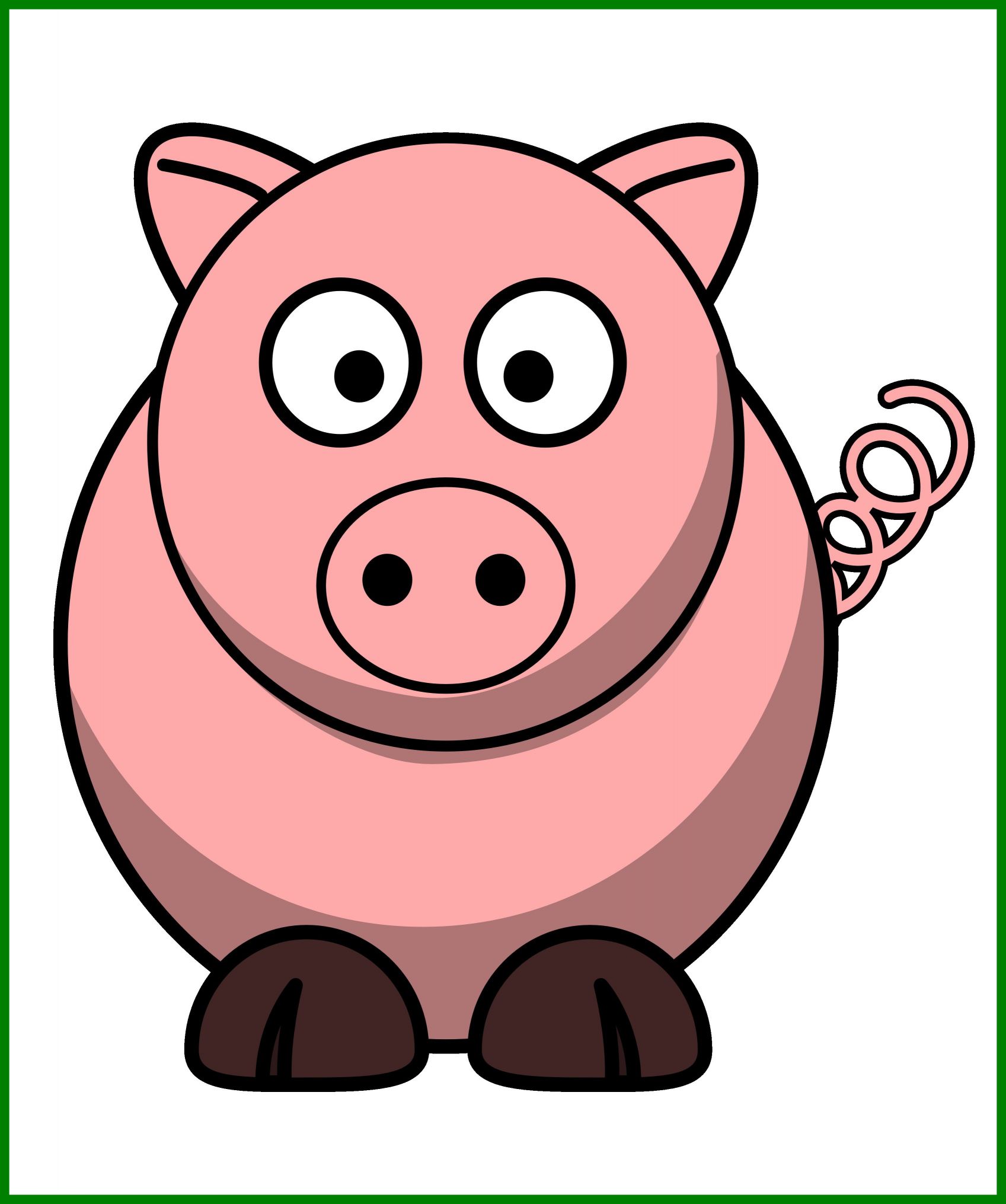 1697x2031 Fascinating Bacon Clipart Piggy Image For Pig Clip Art Coloring
