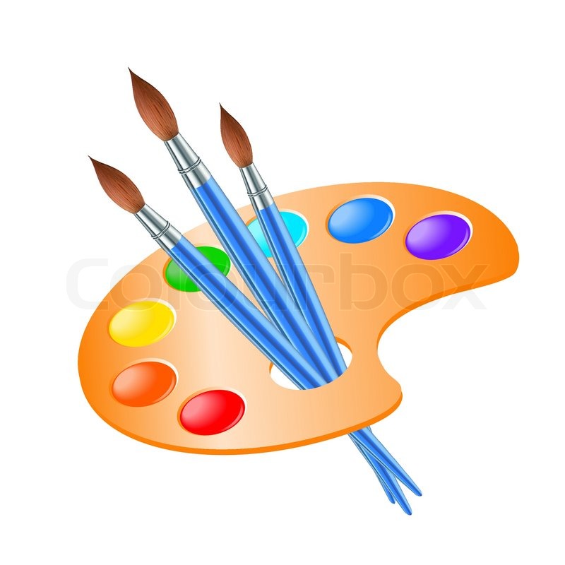 800x800 Painting Clipart Paint Box