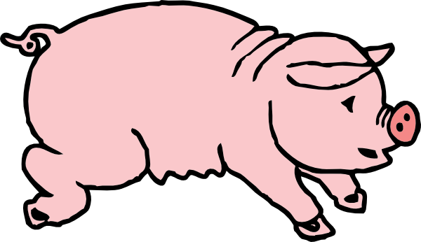600x346 Pig Line Art Image Group