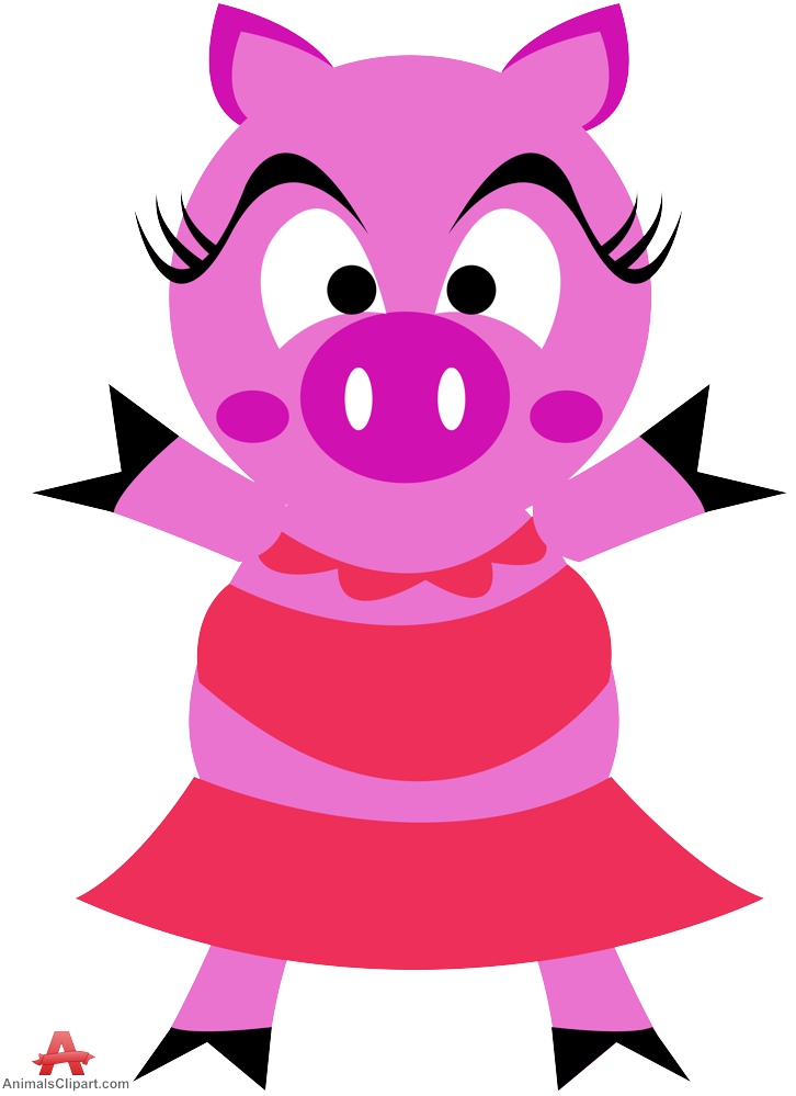 726x999 Pig Skateboard Clip Art. Peppa Pig Clipart Animal With Pig