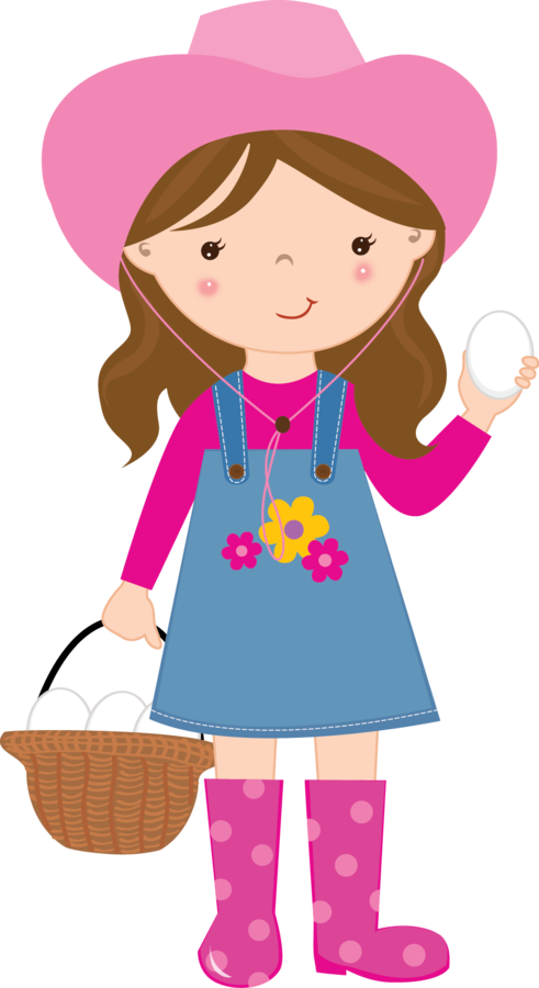 491x900 Cute Farm For Girls Clip Art. Oh My Fiesta! In English